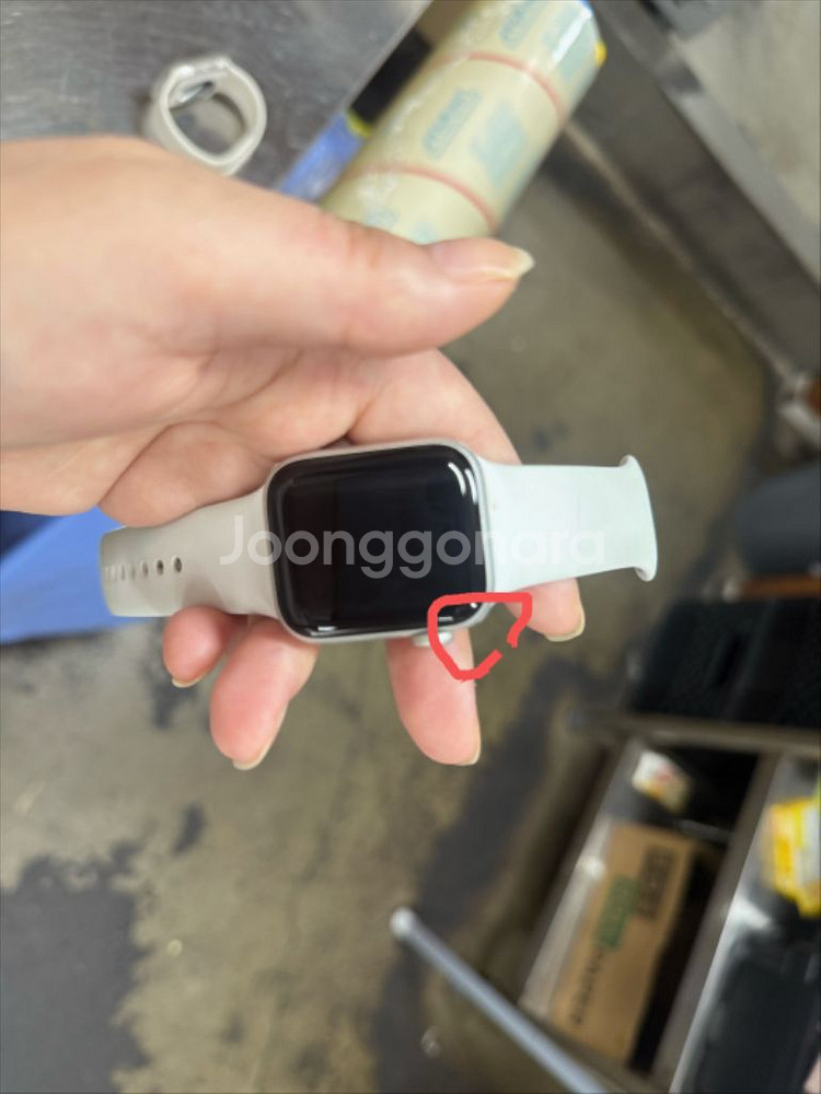 애플워치se 2세대 알루미늄케이스 40mm,gps--2