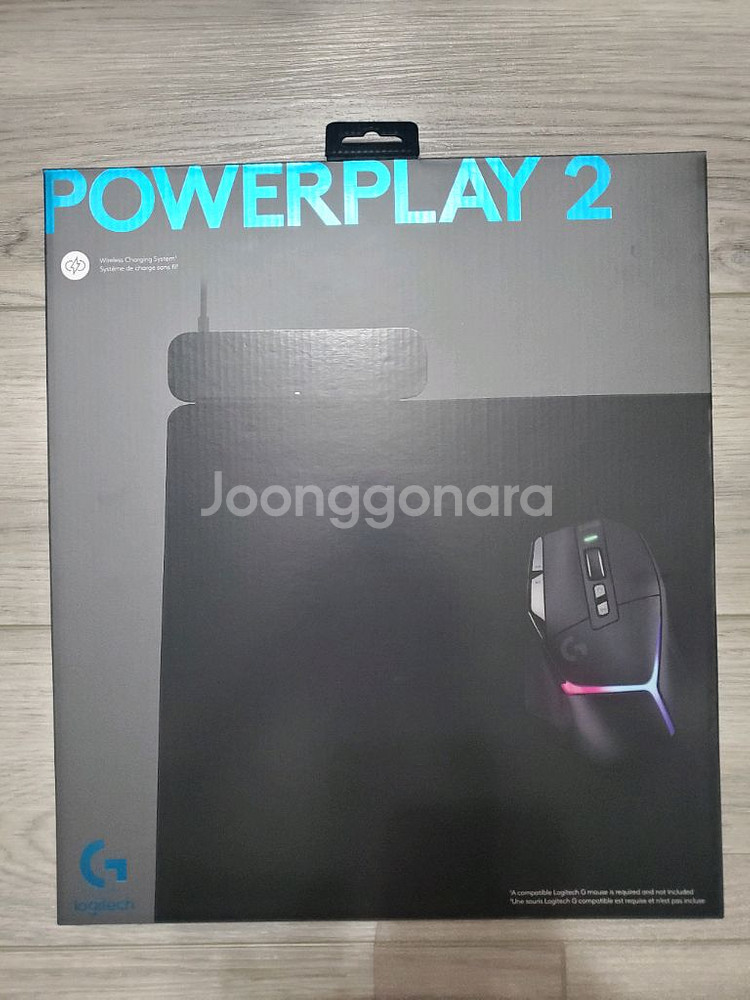 로지텍 g522 헤드폰, powerplay2 마우스패드--1