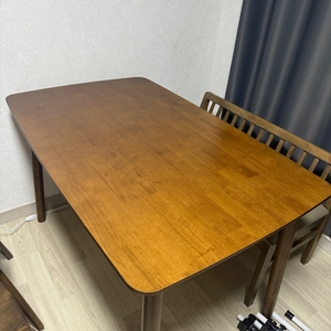 고목나무 원목 식탁, 의자2, 2인용 벤치의자