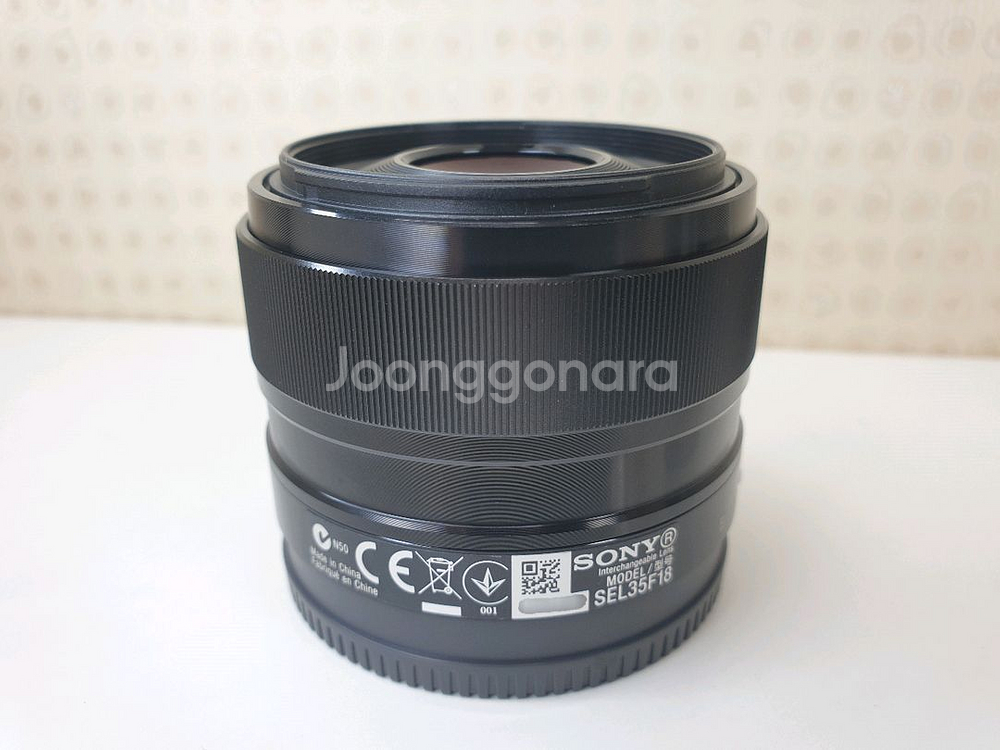 소니 E 35mm (SEL35F18)카페렌즈(택포)--6