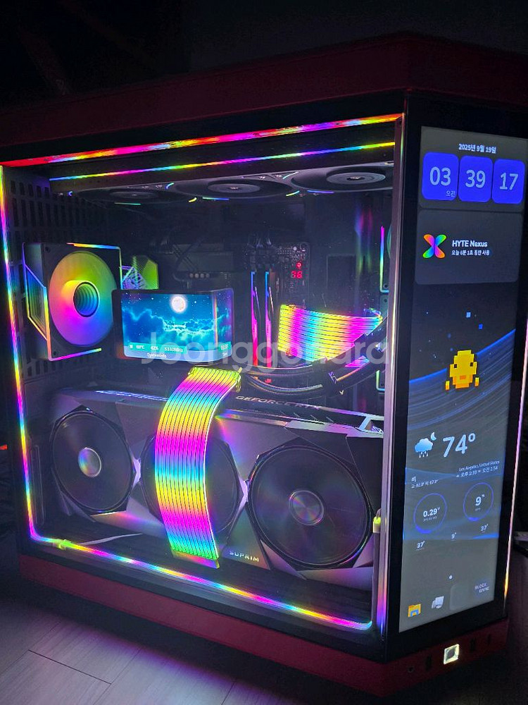 9950X3D 5090슈프림Y70터치 최고사양--3