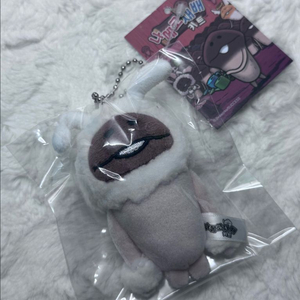 나메코 흰토끼 인형 키링 미개봉
