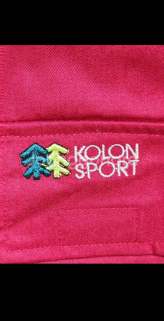 (100) 코오롱스포츠 등산조끼 멀티포켓 노카라 베스트--3