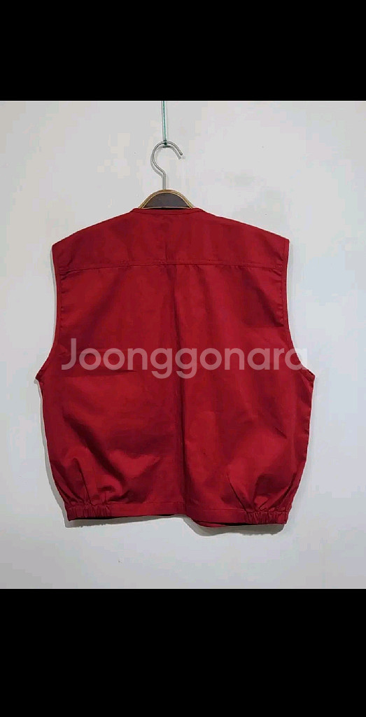 (100) 코오롱스포츠 등산조끼 멀티포켓 노카라 베스트--5