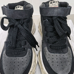 미하라야스히로 웨인 디스트레스 하이탑 블랙(42)