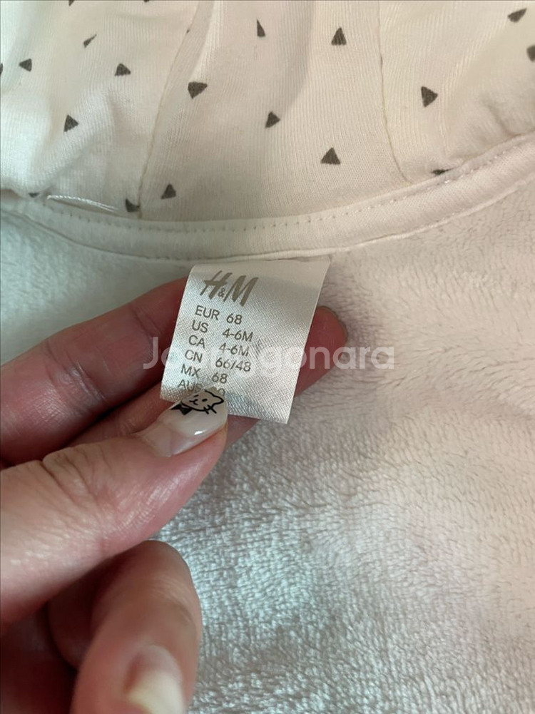 h&m 아기점퍼 / 3-4개월 / 상태좋음--3