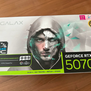 미개봉 지포스 RTX 5070 EX 화이트