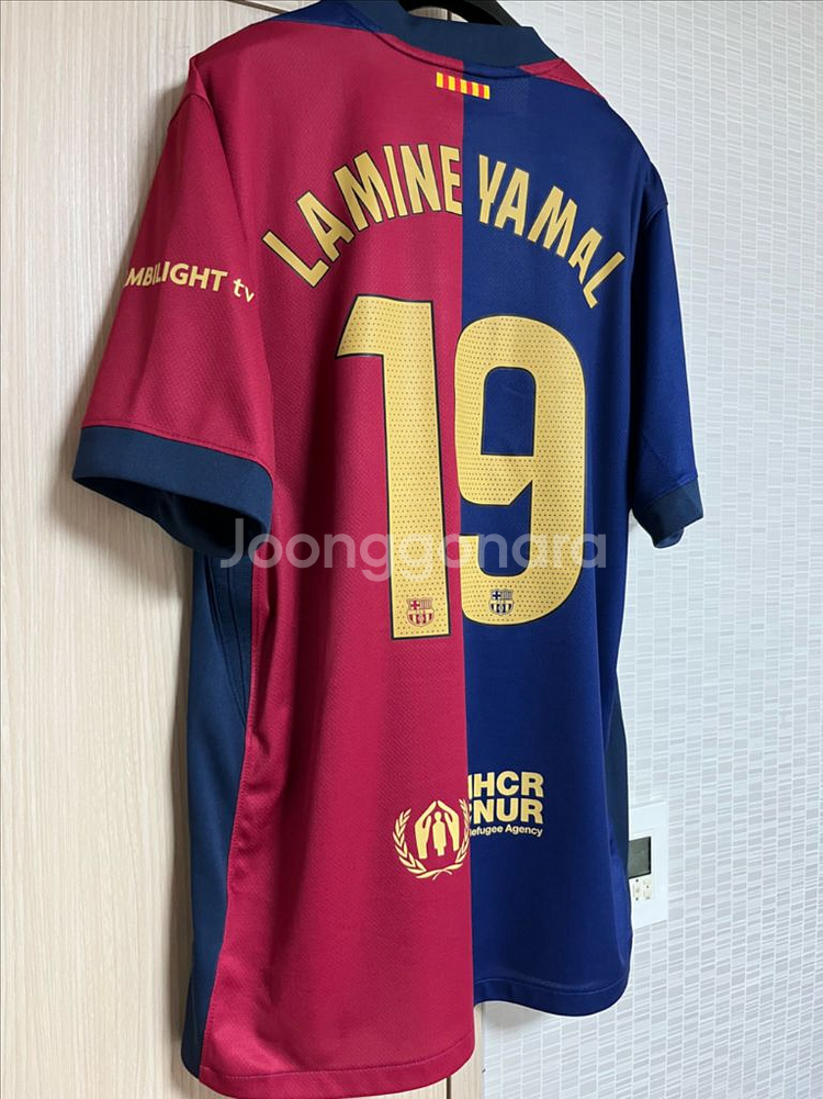 [L] 바르셀로나 24-25 홈 야말 마킹 유니폼 판매--7