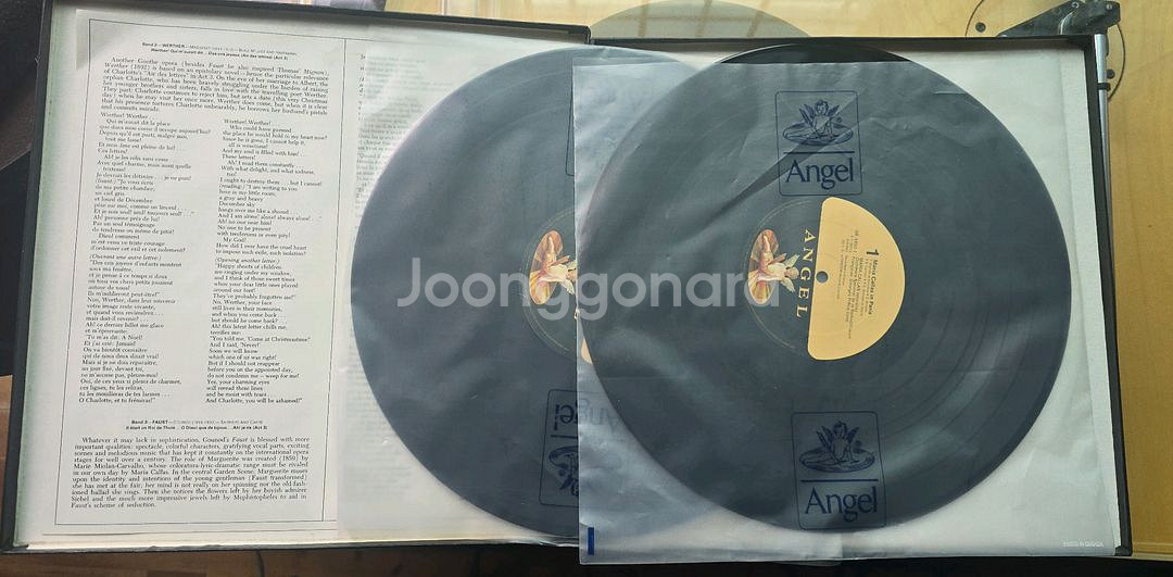 클래식 마리아칼라스 in Paris 2lp box--1
