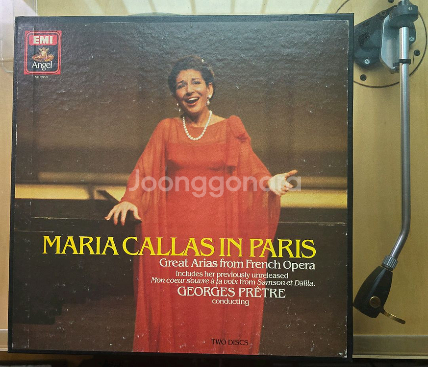 클래식 마리아칼라스 in Paris 2lp box--0