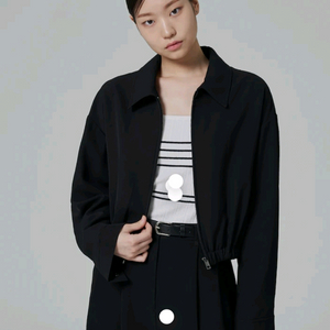 새옷 에잇세컨즈 오버핏 블루종 부클자켓 숏 바람막이