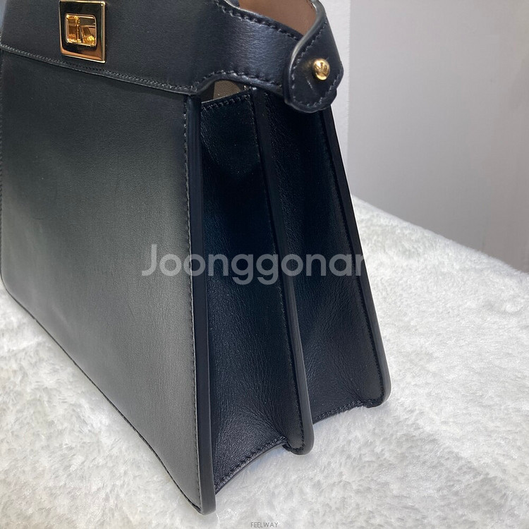 펜디 피카부 아이씨유 스몰 블랙-H091006--1