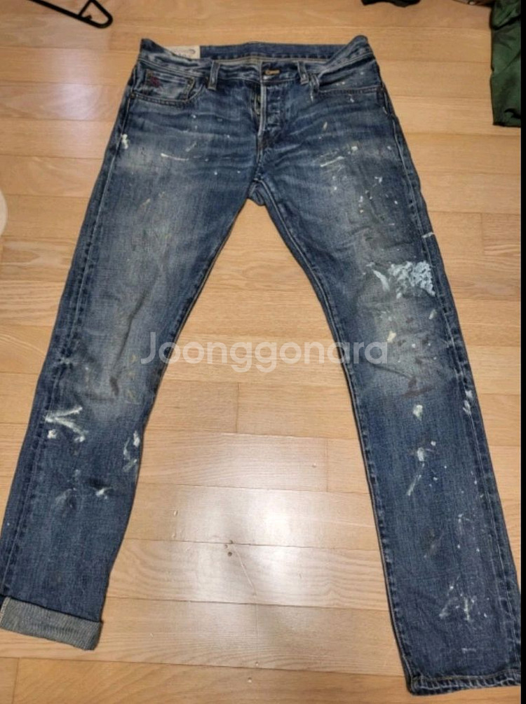 폴로 랄프로렌 페인트 청바지(W30 xL32)--1