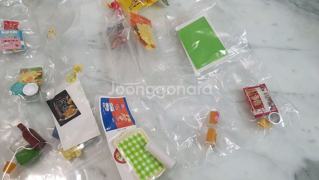 리멘트 미니어쳐 나와 가루비 간식 8종 풀셋 갸루비--4