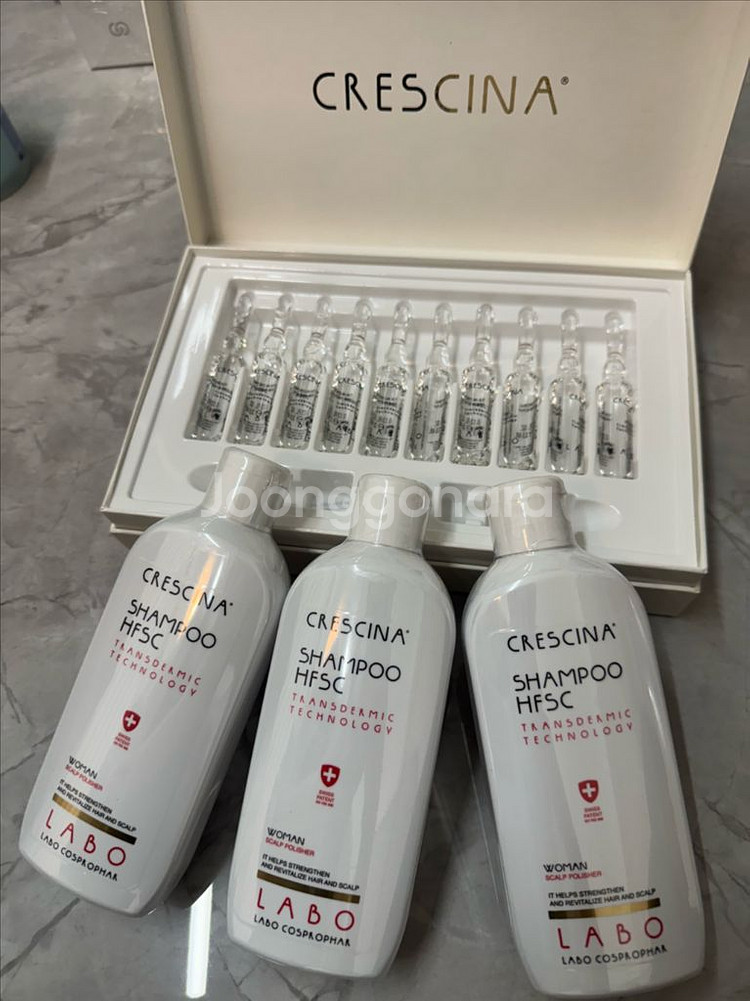 파메스테틱 크레시나 탈모샴푸 새상품 앰플은서비스--0