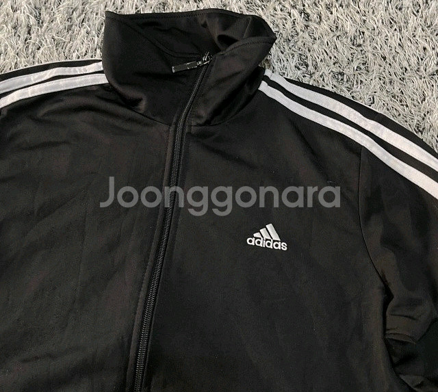 아디다스 블랙 검정 트랙탑 져지집업 90/S--1