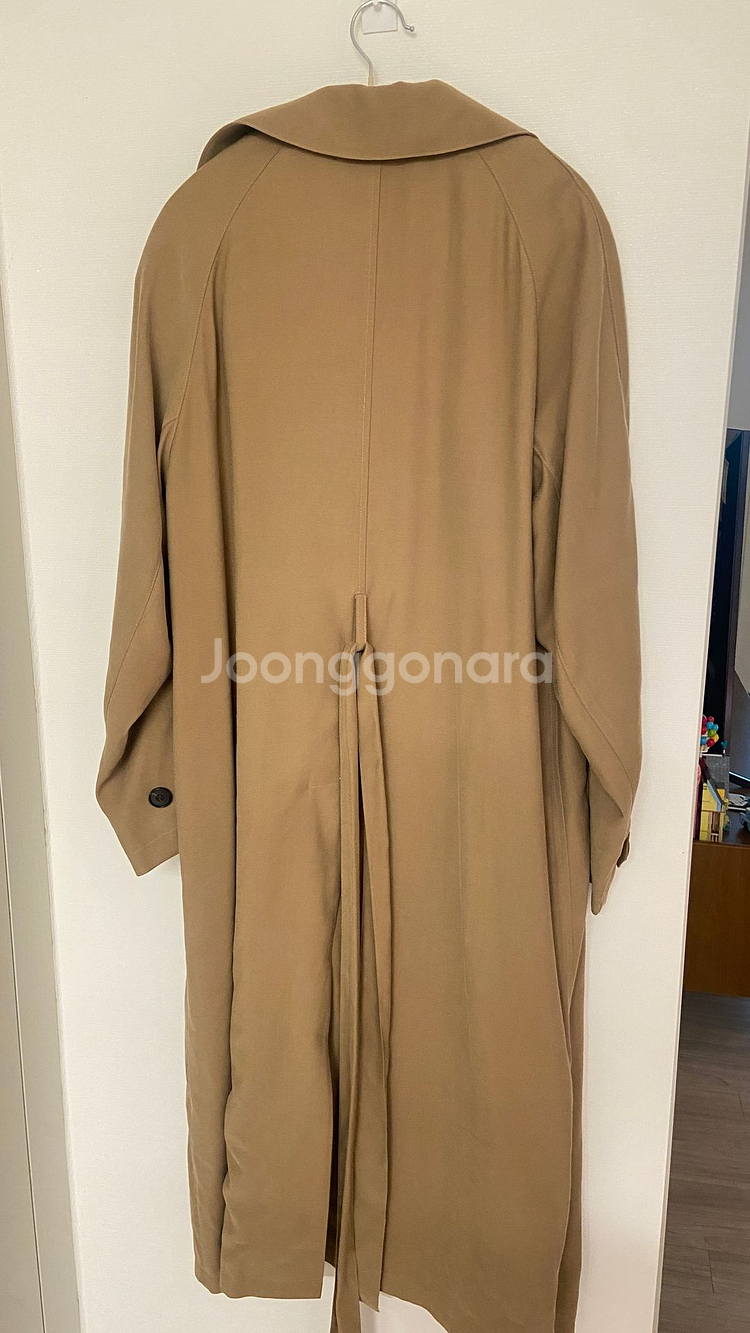 오떼뜨 벨티드 트렌치코트 카키베이지--8