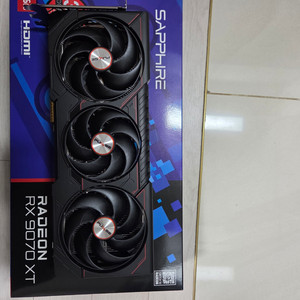 사파이어 RX 9070XT 16GB 판매합니다.