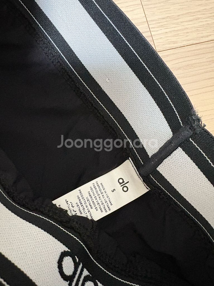 alo 알로 suit trouser 블랙 바지--2