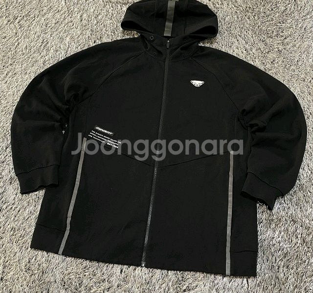 다이나핏 블랙 후드 자켓 110/XL--0