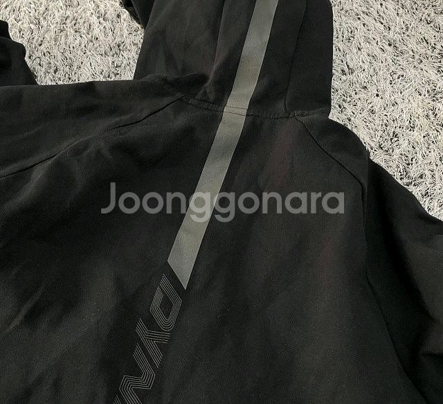 다이나핏 블랙 후드 자켓 110/XL--2
