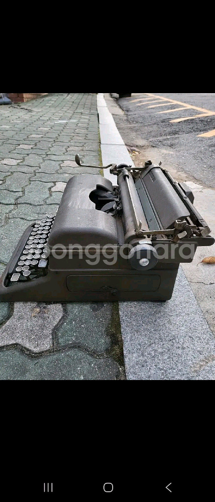 빈티지 로얄타자기 엔틱 타자기--4