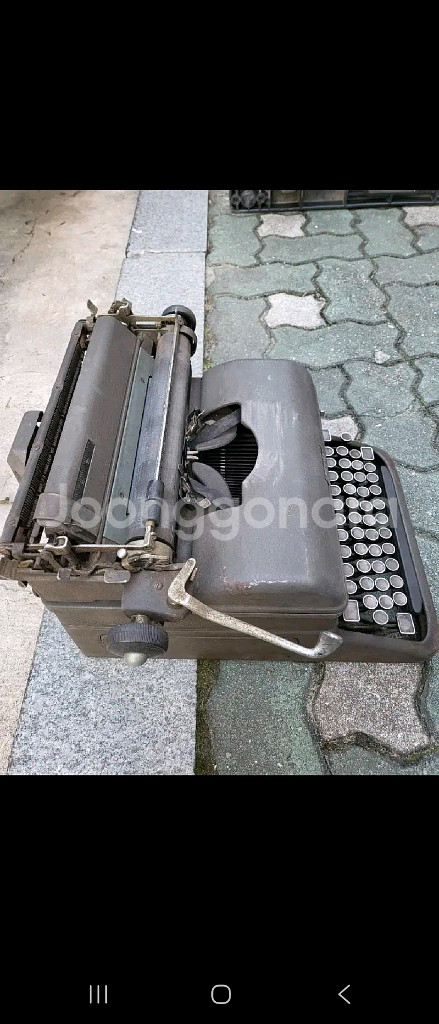 빈티지 로얄타자기 엔틱 타자기--3