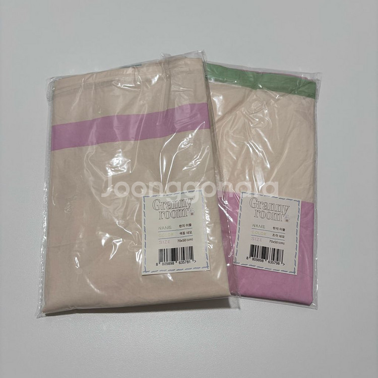 그래니룸 60수 한지 베개커버 2종--3