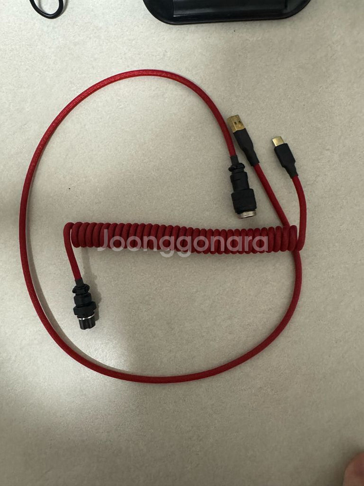 (커스텀키보드)사이버보드r2 젯블랙팝니다--3