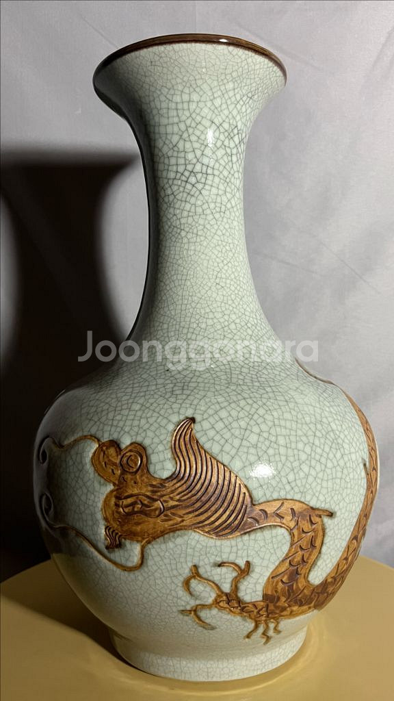 중국도자기 용충 상병--1