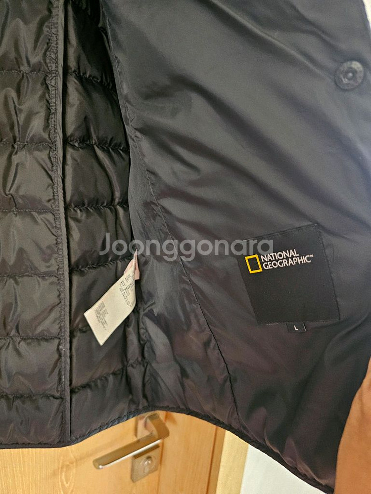 새상품)내셔널지오그래픽 패딩 조끼 L--10