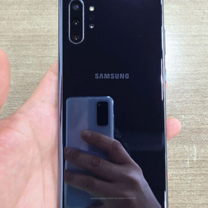 갤럭시노트10플러스512G 무잔상 액정무기스 중고폰