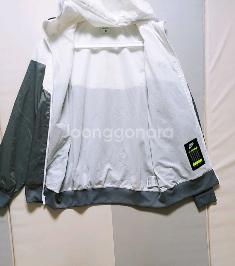 [XL] 나이키 춘추 바람막이 점퍼 화이트그린230--1