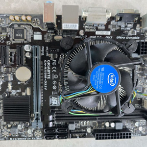 cpu메인보드 i3-7350K,GA-H110M-DS2V