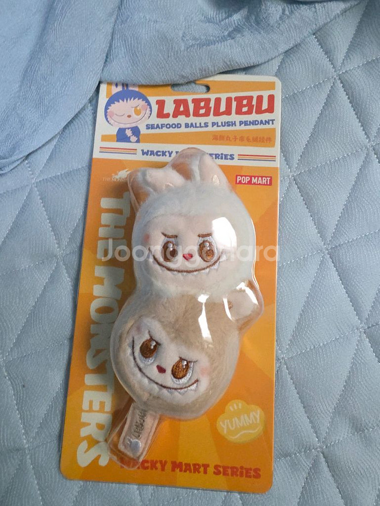 팝마트 라부부 어묵꼬치 인형키링--0