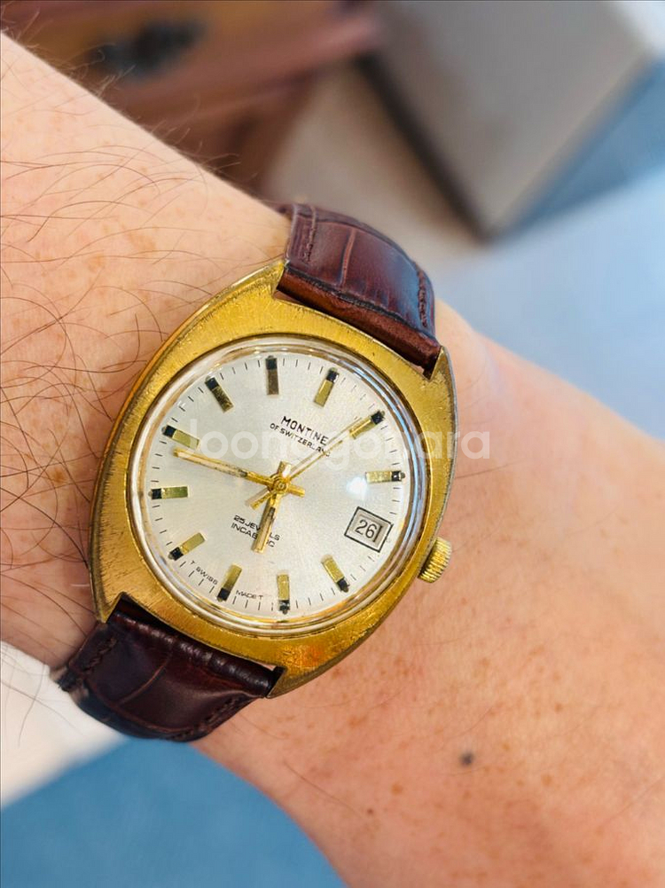 스위스 Montine 빈티지 오토매틱 시계--4