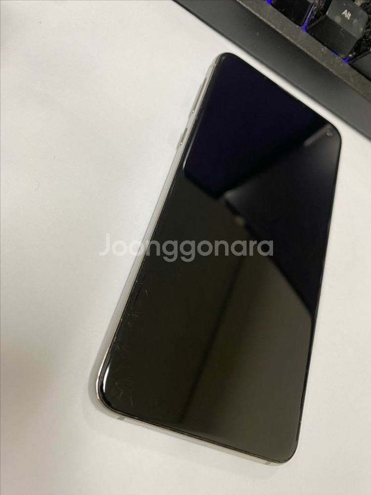 갤럭시S10E 화이트 128GB 무잔상 업무폰--3