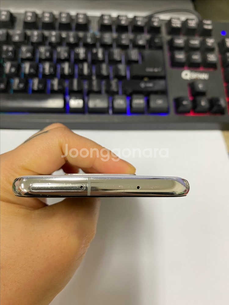 갤럭시S10E 화이트 128GB 무잔상 업무폰--4