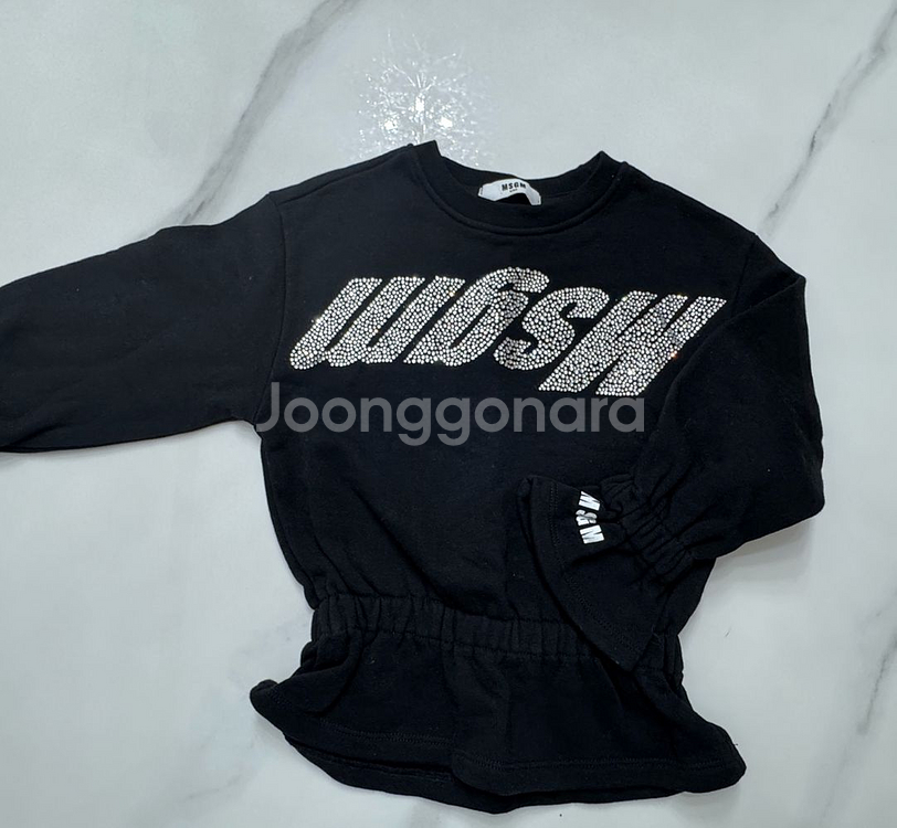 Msgm키즈 기모 스웻 6y (새상품) 버버리키즈 몽클--0