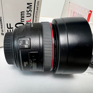 캐논 EF 50mm F1.2L USM 렌즈 판매합니다