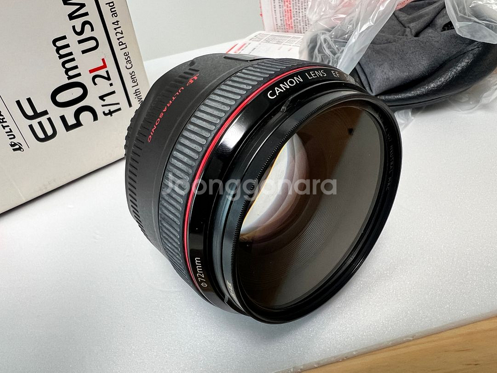 캐논 EF 50mm F1.2L USM 렌즈 판매합니다--2