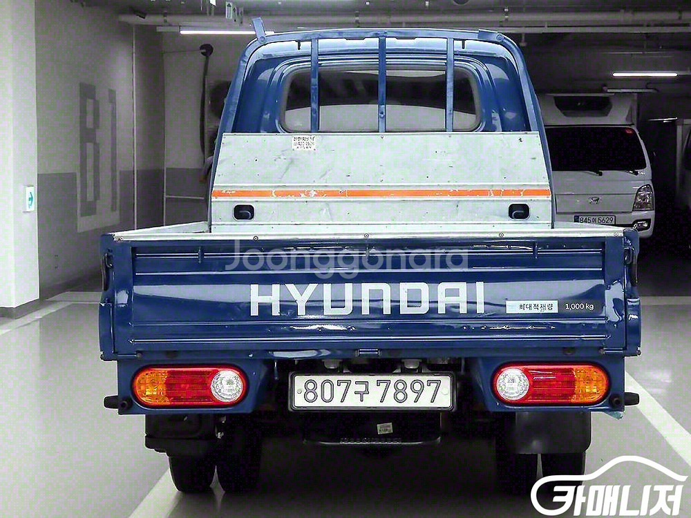 [소형화물][카고]포터2 1.0톤/더블캡/초장축 (5인--2