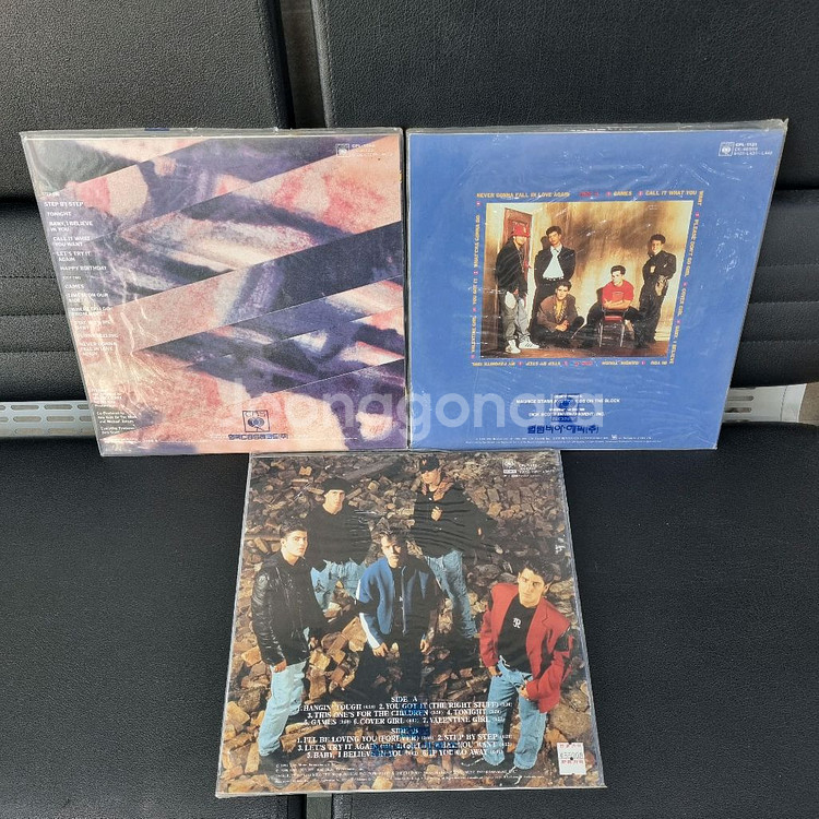 (미개봉)뉴 키즈 온 더 블럭 3장 LP.--1