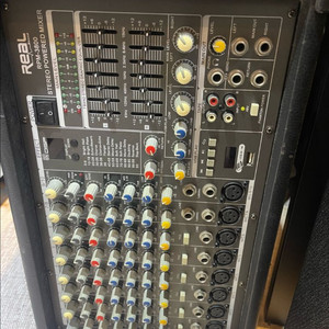 리얼 RPM3800 파워드믹서 판매교환