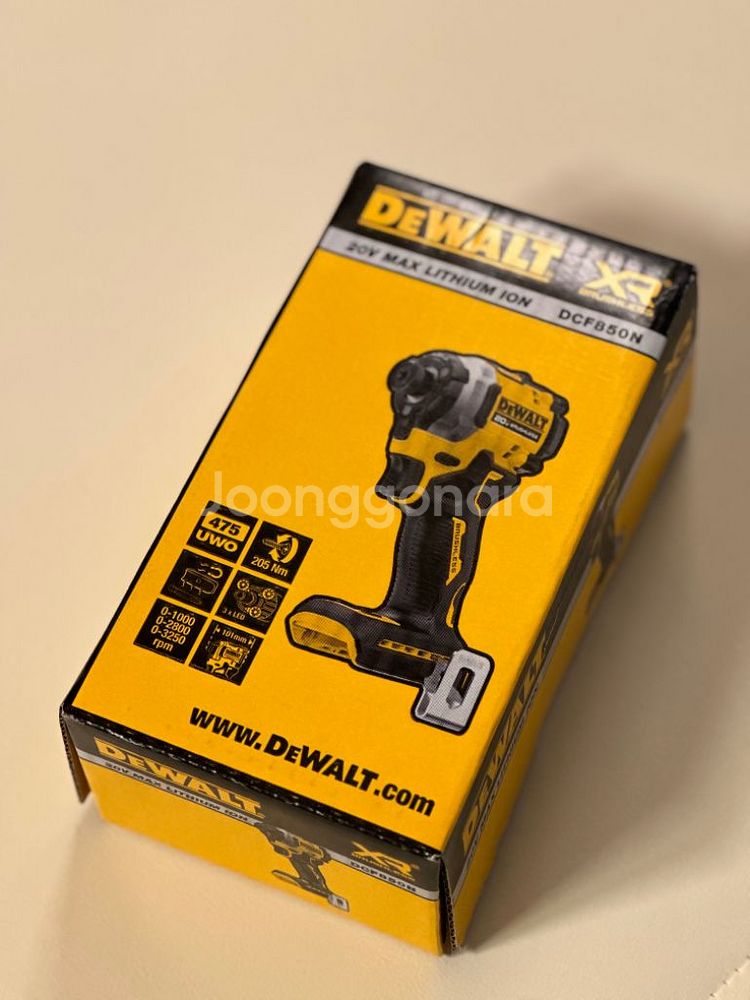 디월트 DCF850N 20V 충전 임팩드릴 무선 컴팩트--0