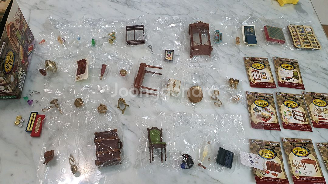 리멘트 식완 앤티크 샵 흑묘당 8종 풀박스 풀셋 -1--1