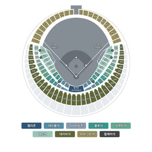 엘지 vs 삼성 9/20 티켓판매 3루 1루 네이비외야