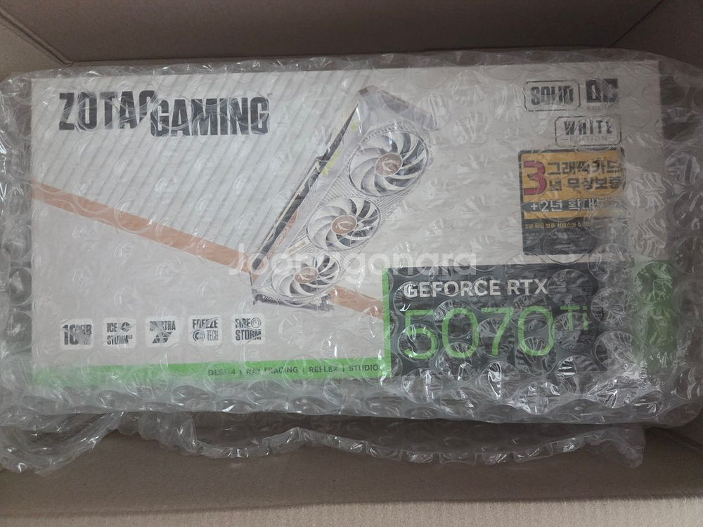 ZOTAC GAMING 지포스 RTX5070Ti--1
