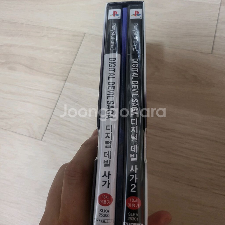Ps2 디지털데빌사가 슬리브합본정발 밀봉ost도밀봉--3