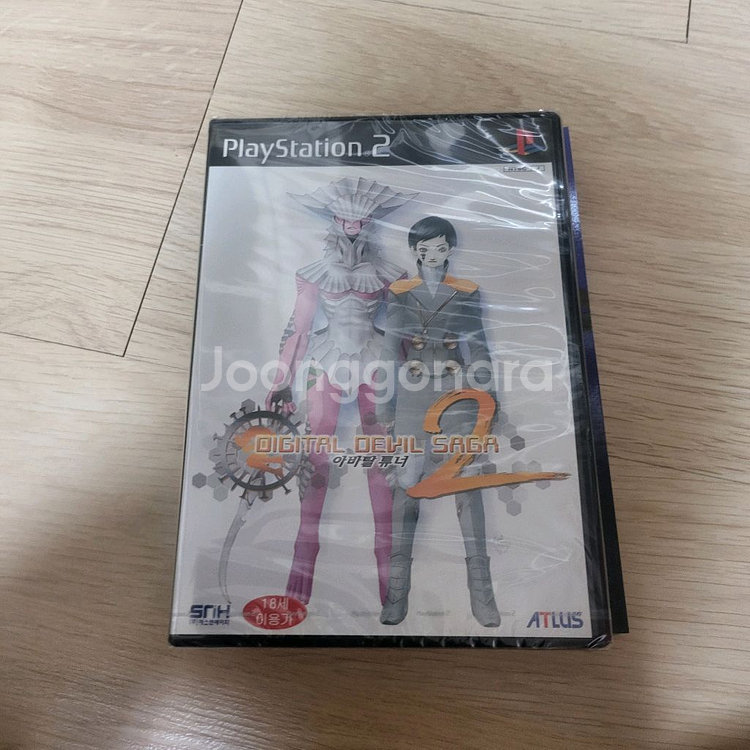 Ps2 디지털데빌사가 슬리브합본정발 밀봉ost도밀봉--4